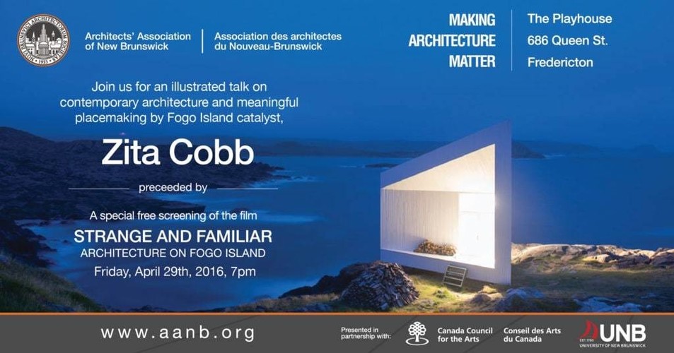 AANB Lecture Series presenting internationally acclaimed Zita Cobb