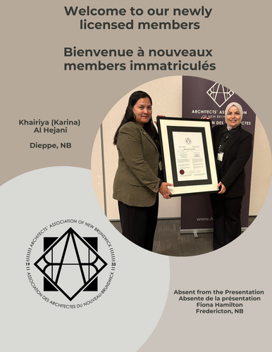 Annonce de nos membres récemment immatriculés en 2025!