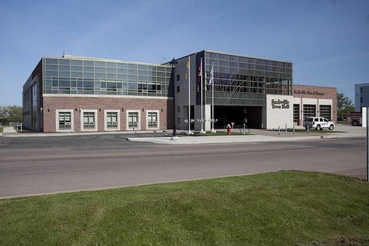 EMERGENCY RESPONSE SERVICES & TOWN HALL FACILITY, SACKVILLE, NB | ARCHITECTURE 2000 INC. (NOW STANTEC ARCHITECTURE LTD.)