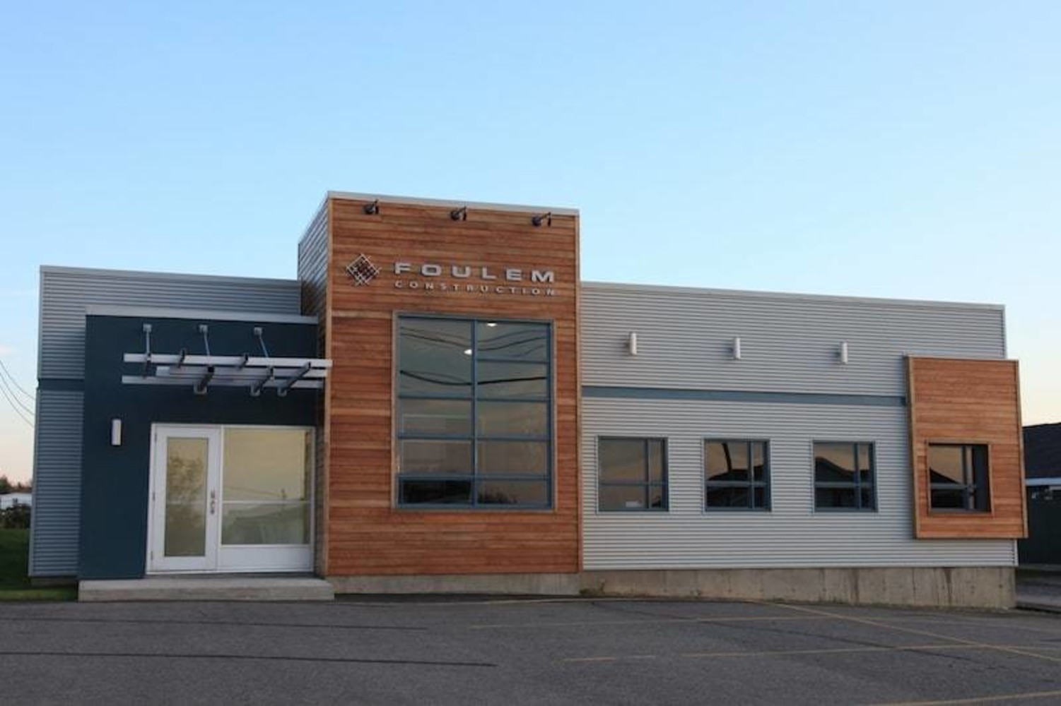 AJOUT AU BUREAU DE FOULEM, CARAQUET (N.-B.) | DAVID FOULEM ARCHITECTE INC.